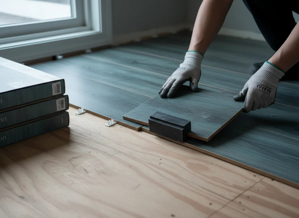 Luxury Vinyl Plank Installation company in Mcleod, ND